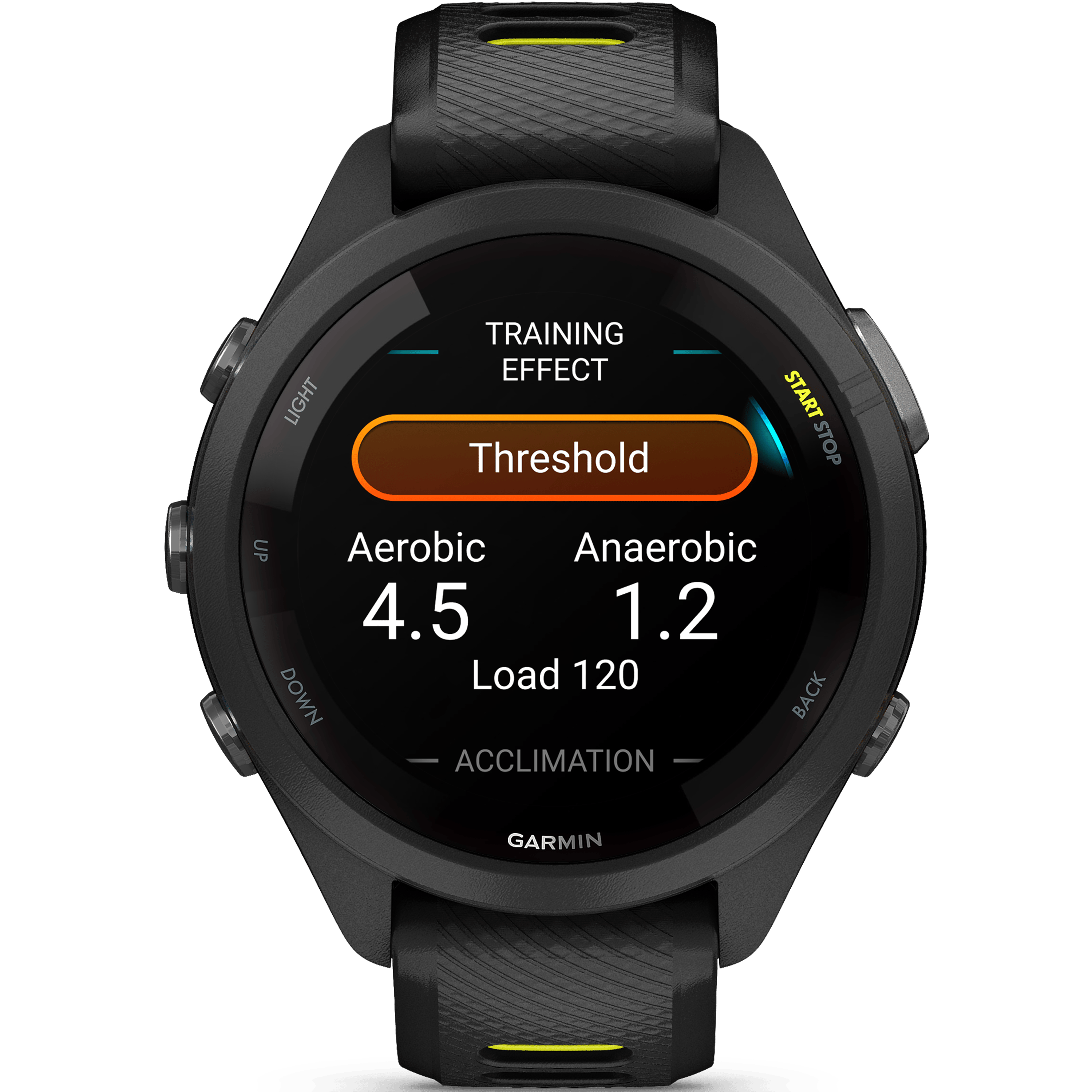 שעון ספורט חכם Garmin Forerunner 265S Music GPS 41mm - צבע שחור שנתיים אחריות ע