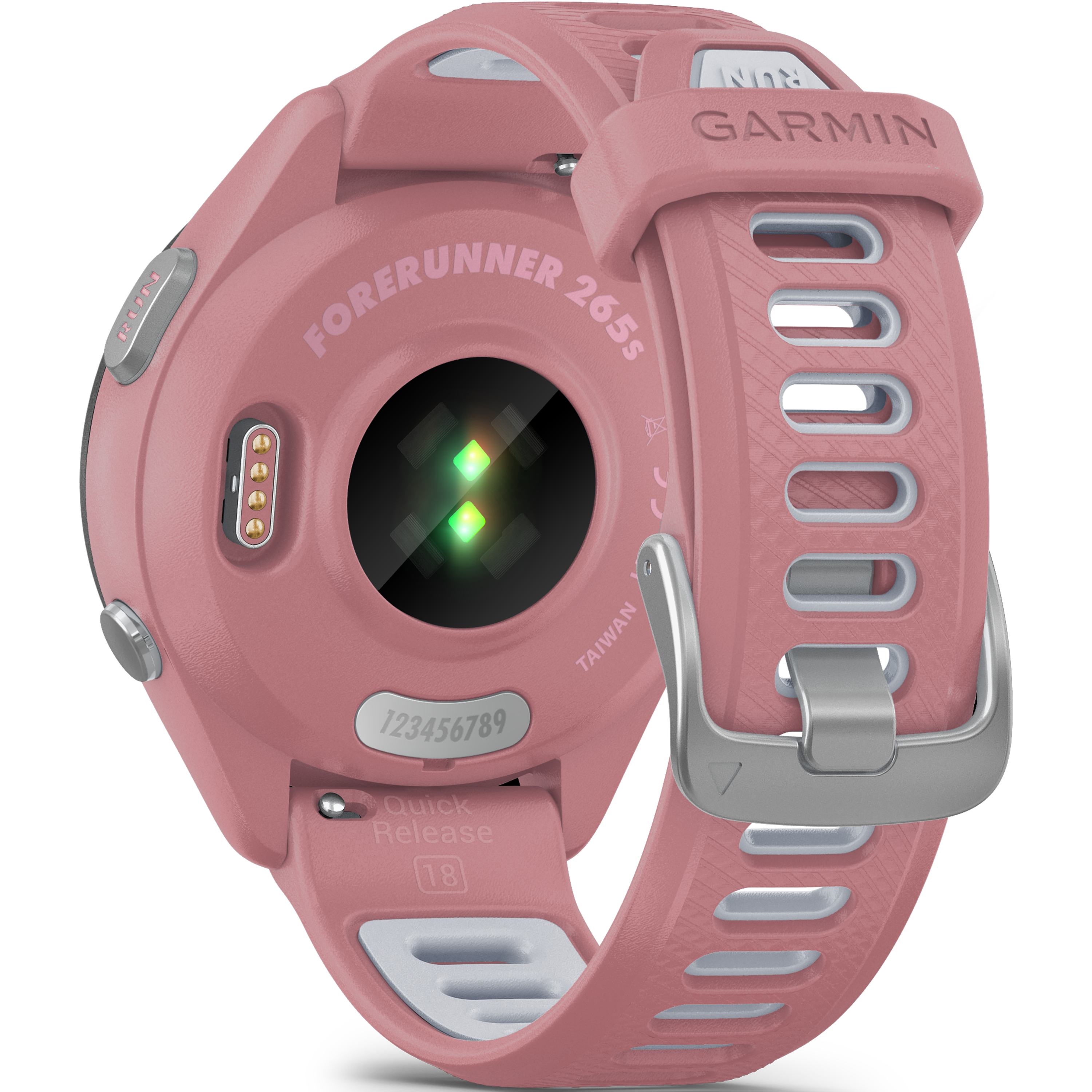 שעון ספורט חכם Garmin Forerunner 265S Music GPS 41mm - צבע ורוד שנתיים אחריות ע