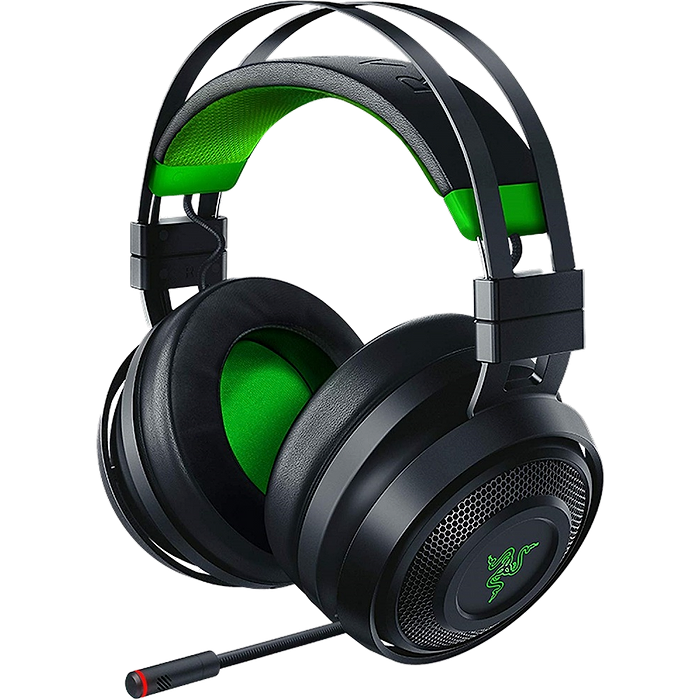 אוזניות גיימינג אלחוטיות Razer Nari Ultimate for xbox one - צבע שחור שנתיים אחריות