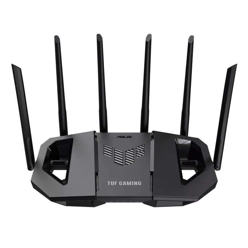 ראוטר גיימינג  ASUS BE6500 Dual Band WiFi 7 - צבע שחור שלוש שנות אחריות ע