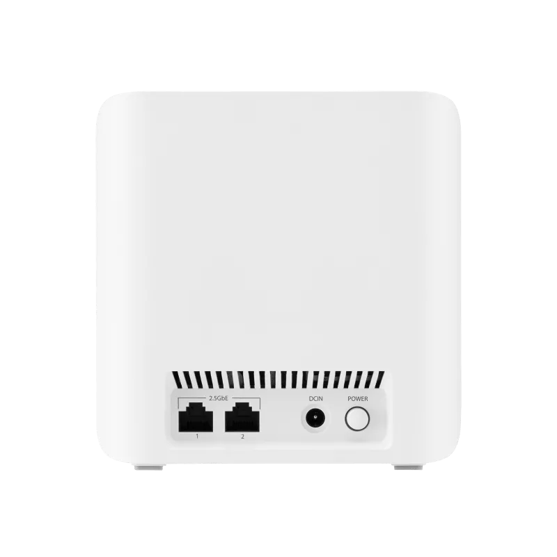 ראוטר אלחוטי/מערכת ASUS ZenWiFi BD4 Dual-band WiFi 7 Mesh  - צבע לבן שלוש שנות אחריות ע