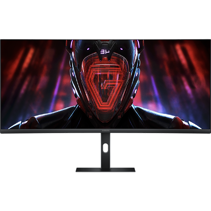 מסך גיימינג קעור Xiaomi C34WQBA-RGGL WQHD 34 180Hz 1ms - צבע שחור שנתיים אחריות עי היבואן הרשמי
