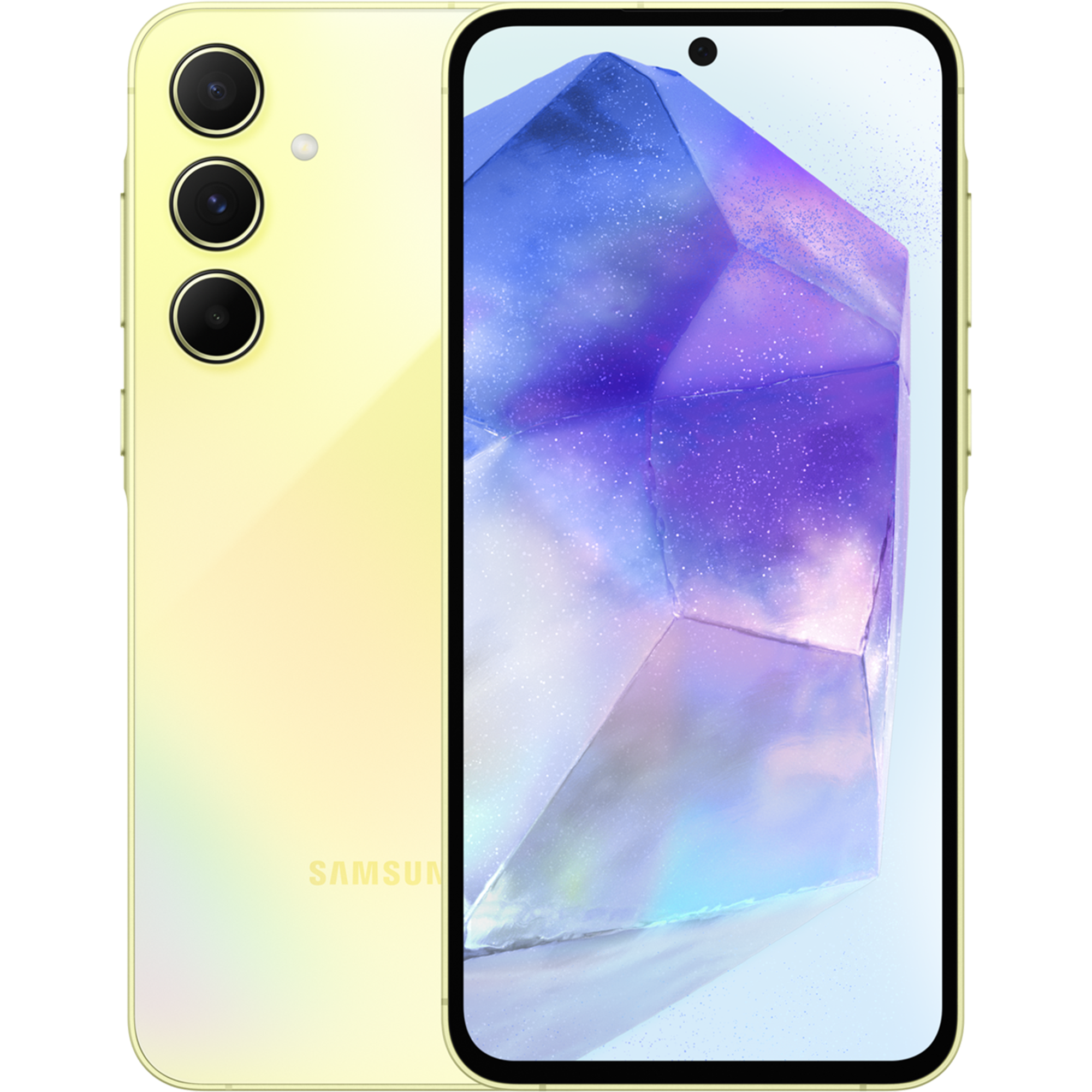 סמארטפון Samsung Galaxy A55 5G 128GB 8GB RAM SM-A556E/DS - צבע צהוב שנה אחריות ע