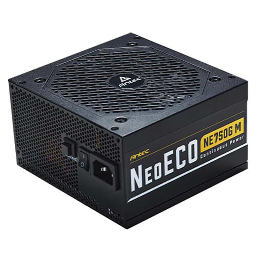 ספק כוח Antec NeoECO Modular GOLD 750W - שבע שנים אחריות ע