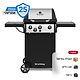 גריל גז 3 מבערים Broil King Gem 330 עם כירת צד 34,000 BTU
