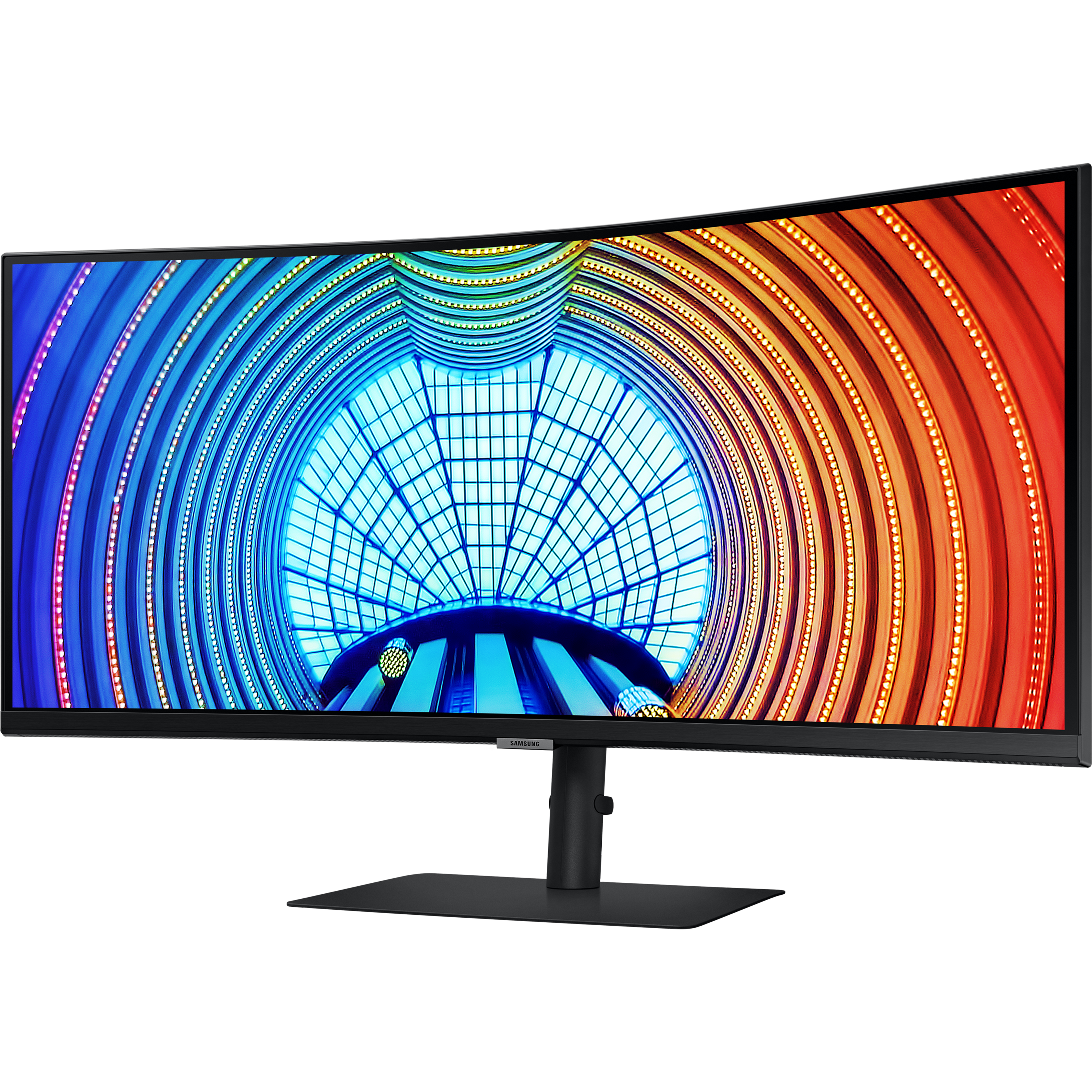 מסך מחשב קעור 34'' Samsung S34A654UBP VA UWQHD HDR10 FreeSync 100Hz - צבע שחור שלוש שנות אחריות ע