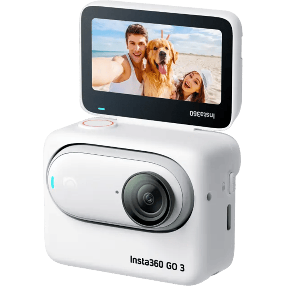 מצלמת אקסטרים Insta360 GO 3 64GB IPX8 - צבע לבן שנה אחריות ע
