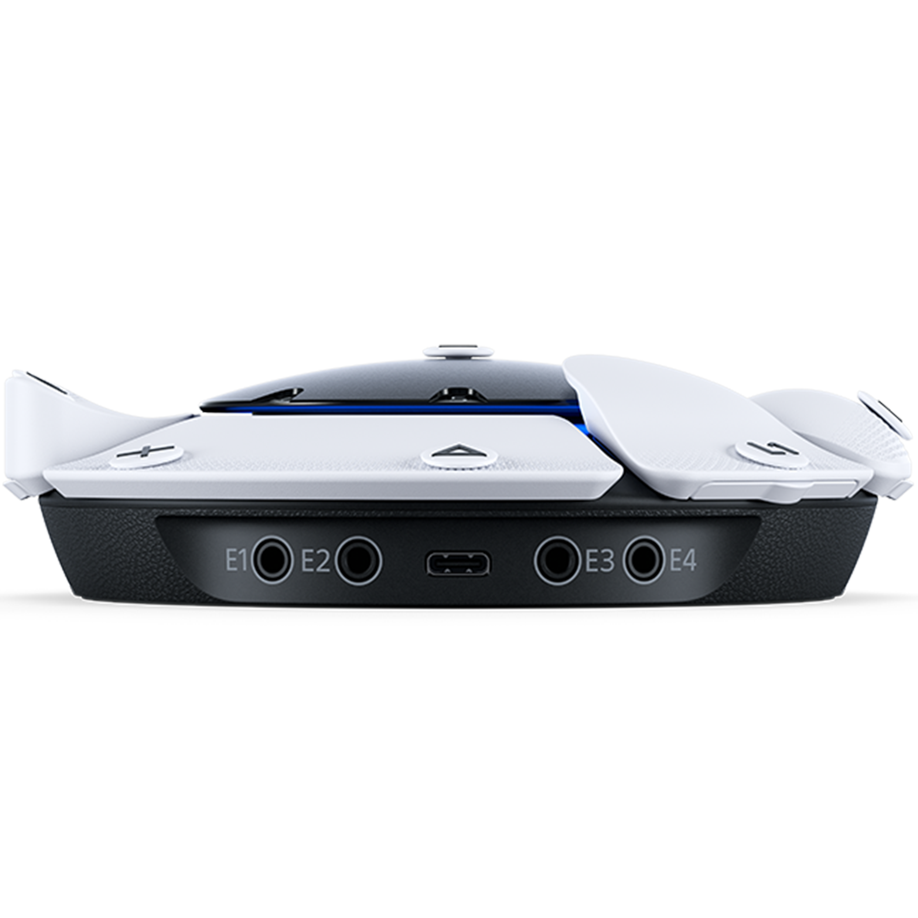 בקר משחק אלחוטי נגיש Sony Access ל-PS5 - צבע שחור ולבן שנה אחריות ע