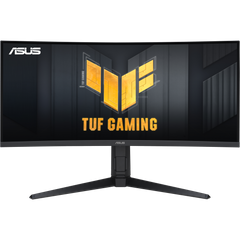 מסך מחשב גיימינג קעור 34'' Asus TUF Gaming VG34VQEL1A Freesync VA UWQHD 1ms 100Hz - צבע שחור שלוש שנות אחריות ע"י היבואן הרשמי