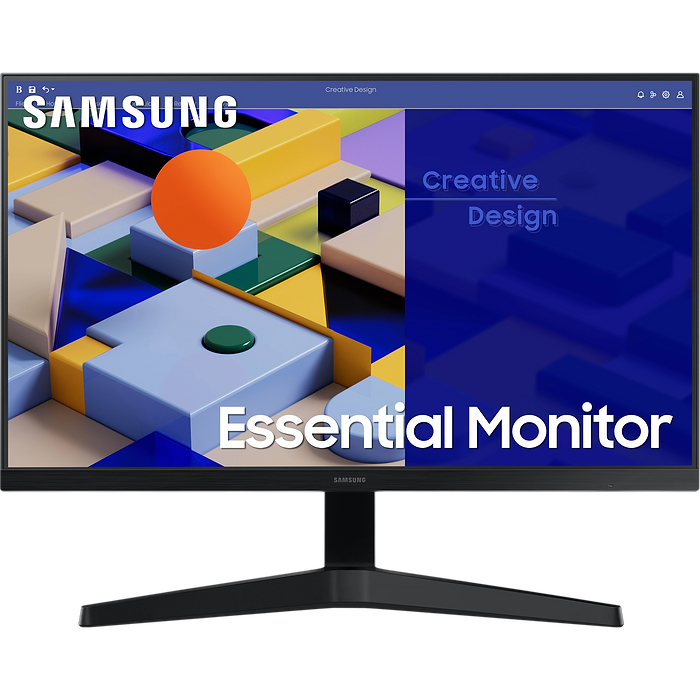 מסך מחשב גיימינג 27'' Samsung S27C310EAM IPS FHD FreeSync 75Hz - צבע שחור שלוש שנות אחריות עי היבואן הרשמי