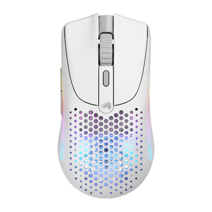 עכבר גיימינג אלחוטי Glorious Model O 2 Mini  - צבע לבן שנתיים אחריות עי היבואן הרשמי