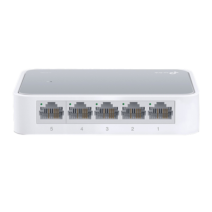 רכזת רשת / ממתג TP-Link TL-SF1005D 5-Port - צבע לבן שלוש שנות אחריות עי היבואן הרשמי 