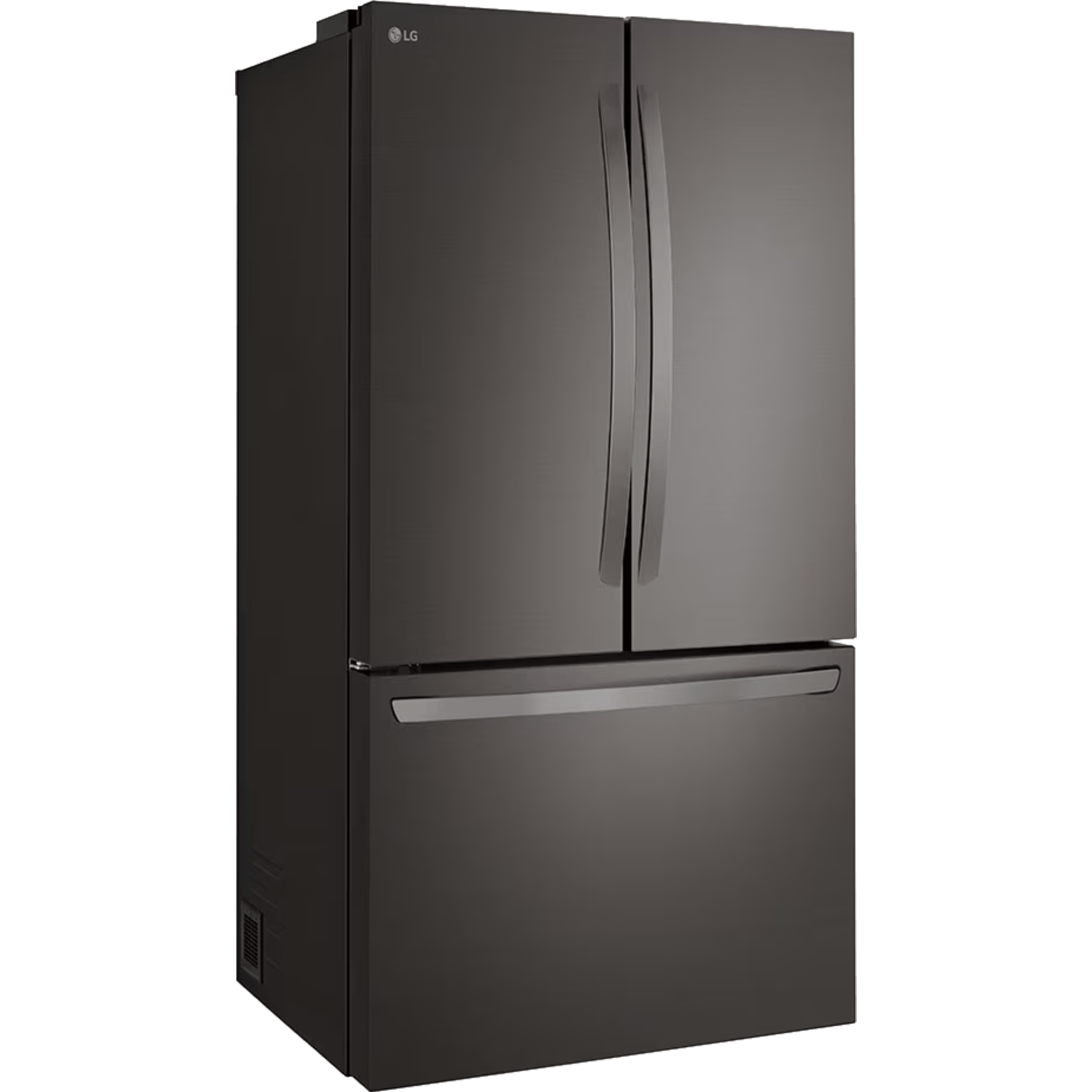 מקרר 3 דלתות מקפיא תחתון 750 ליטר LG GR-B278SE עם התקן שבת מובנה - גימור נירוסטה מושחרת אחריות ע