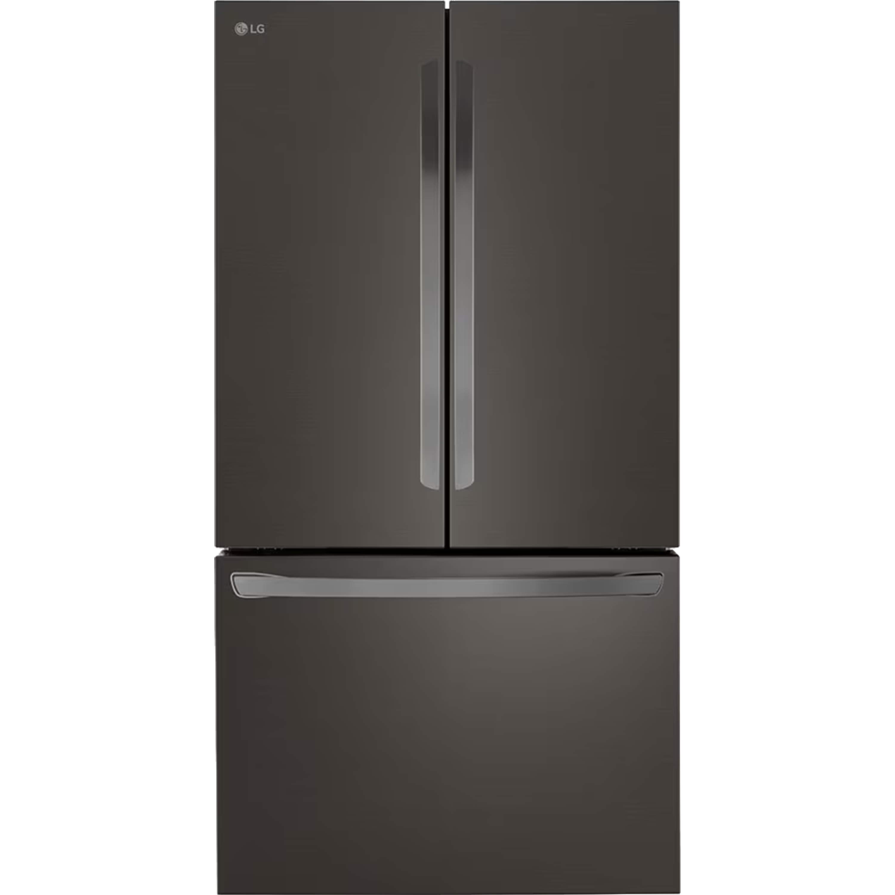 מקרר 3 דלתות מקפיא תחתון 750 ליטר LG GR-B278SE עם התקן שבת מובנה - גימור נירוסטה מושחרת אחריות ע