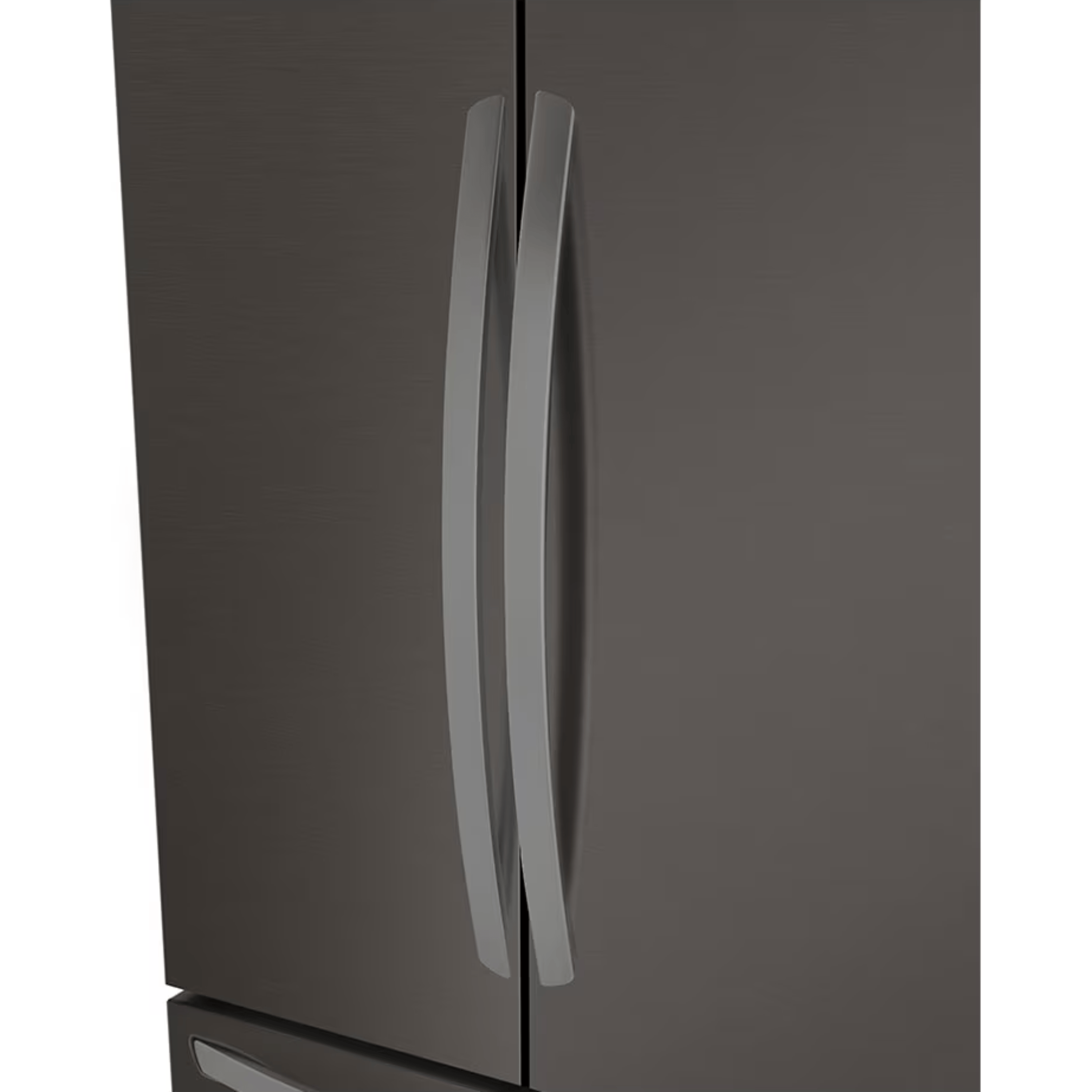 מקרר 3 דלתות מקפיא תחתון 750 ליטר LG GR-B278SE עם התקן שבת מובנה - גימור נירוסטה מושחרת אחריות ע