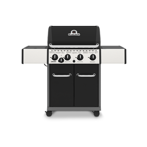גריל גז 4 מבערים Broil King Crown 440 עם כירת צד 50,000 BTU