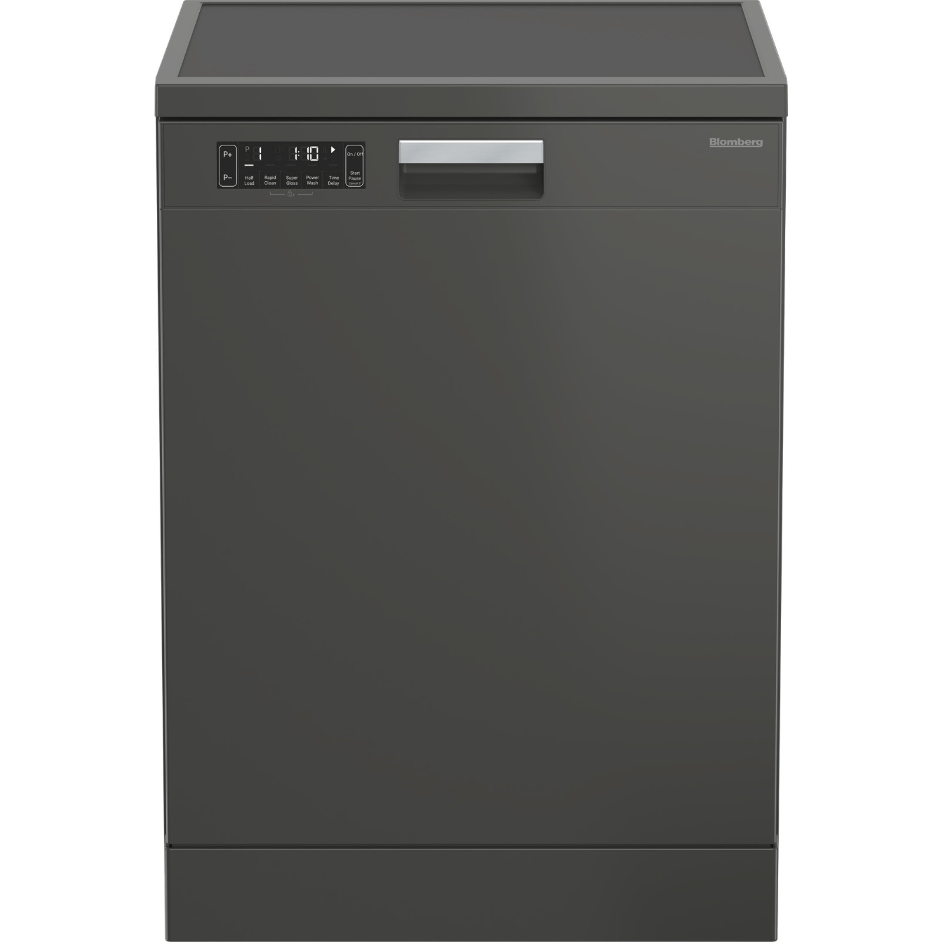 מדיח כלים עומד 14 מערכות כלים Blomberg GSN209P8M - גימור אפור כהה אחריות ע