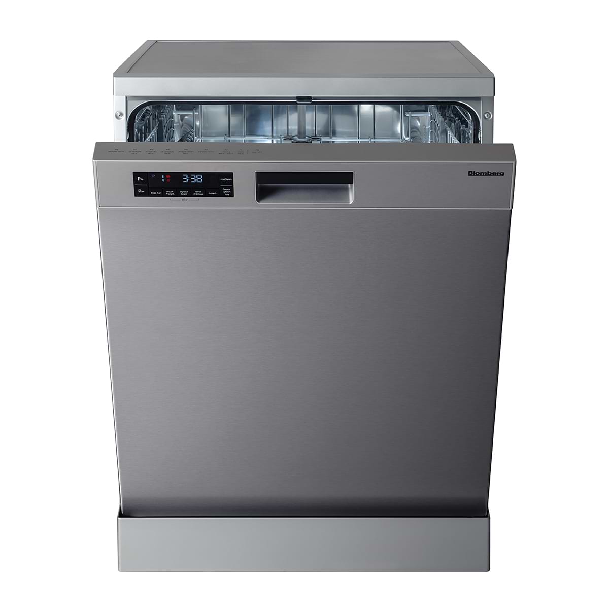 מדיח כלים עומד רחב נירוסטה דגם Blomberg GSN209P8X - אחריות ראלקו יבואן רשמי