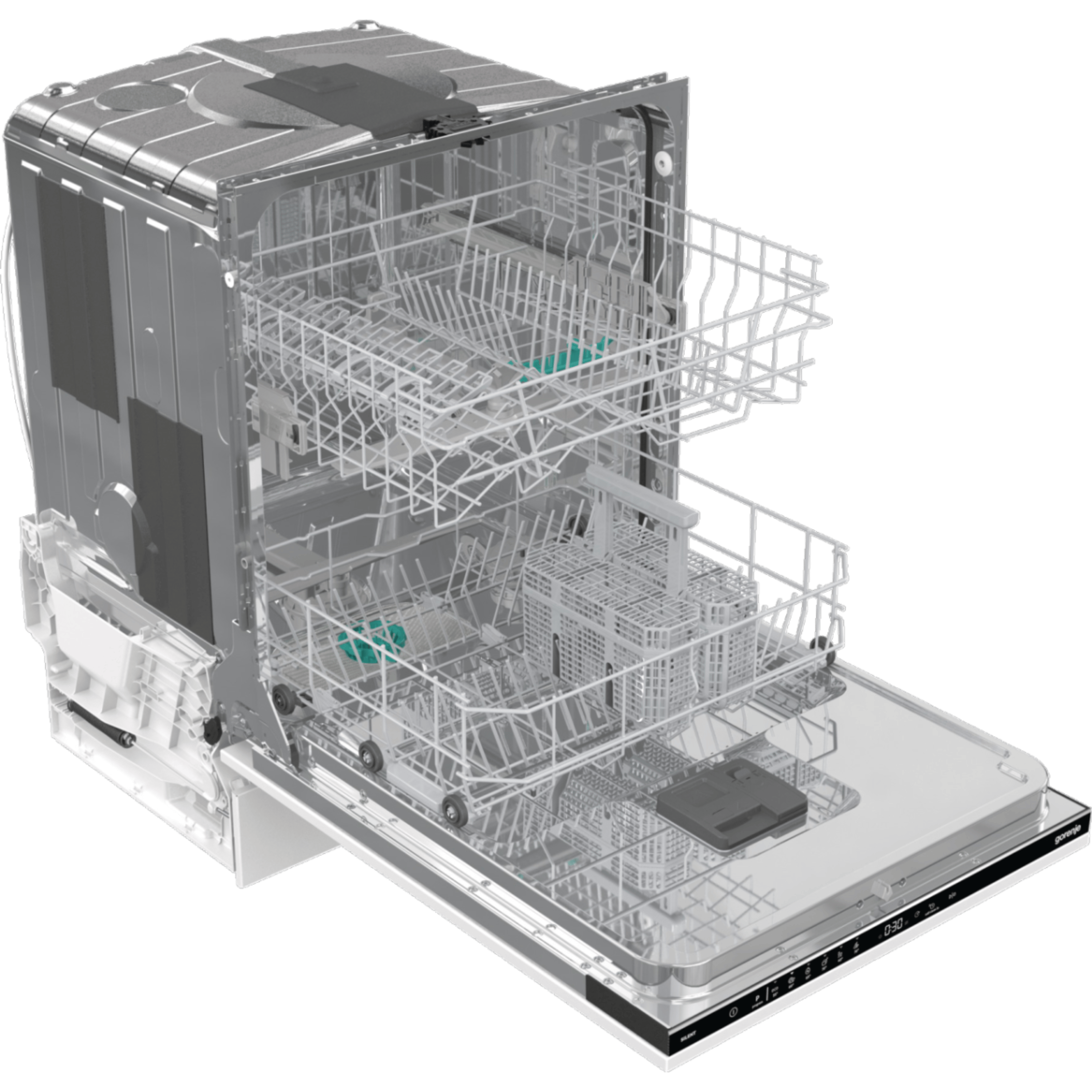 מדיח כלים אינטגרלי 13 מערכות כלים Gorenje GV642E60 - אחריות ע