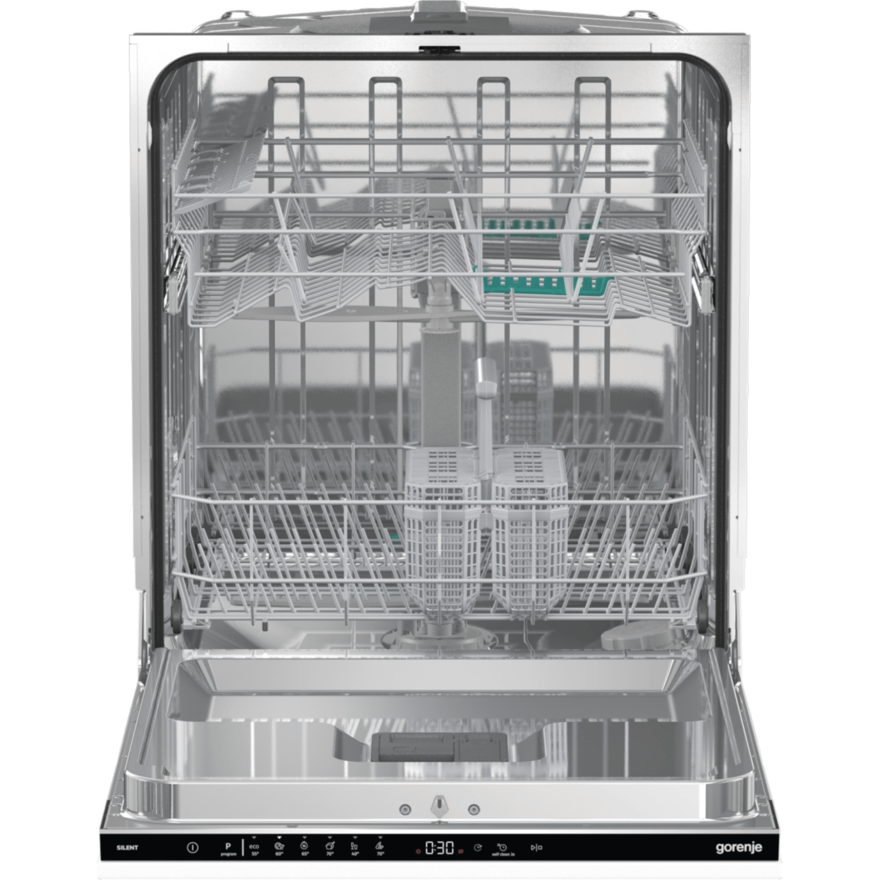 מדיח כלים אינטגרלי 13 מערכות כלים Gorenje GV642E60 - אחריות ע