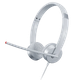 אוזניות Lenovo 100 Stereo Analogue Headset- צבע לבן שנה אחריות ע"י יבואן הרשמי