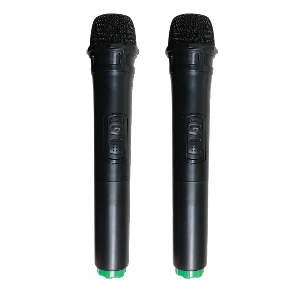 בידורית ניידת Harmony S-D10 עם זוג מקרופונים אלחוטים - צבע שחור שנה אחריות ע