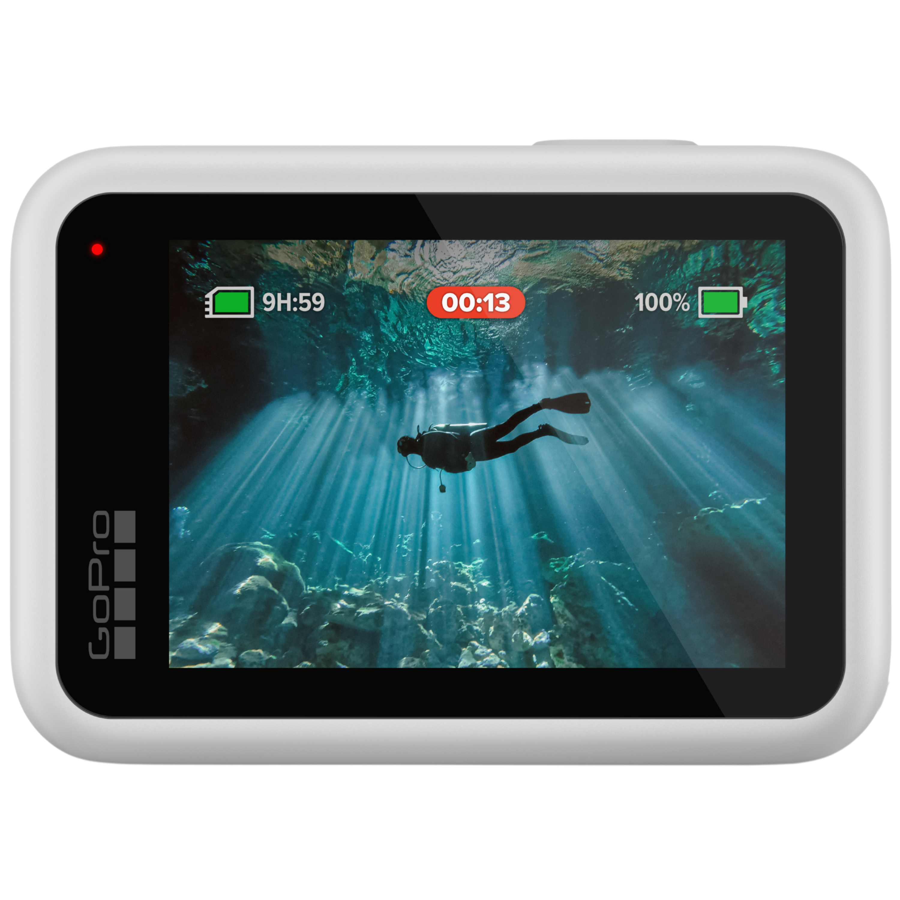 מצלמת אקסטרים GoPro Hero 13 Black - צבע לבן שנתיים אחריות ע