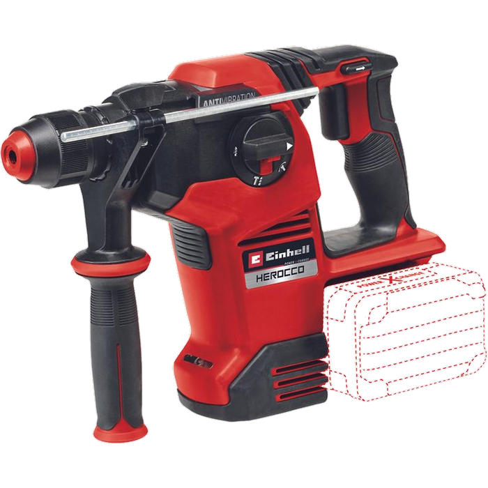 פטישון בראשלס עוצמתי נטען  18V (גוף) Einhell HEROCCO 36-28 Solo – שנתיים אחריות עי היבואן הרשמי