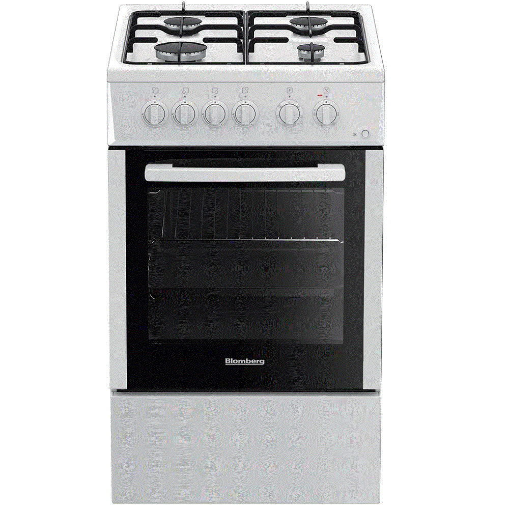 תנור אפייה משולב 55 ליטר לבן דגם BLOMBERG HGS9020W  - אחריות יבואן רשמי