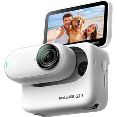מצלמת אקסטרים Insta360 GO 3 64GB IPX8 - צבע לבן שנה אחריות ע"י היבואן הרשמי