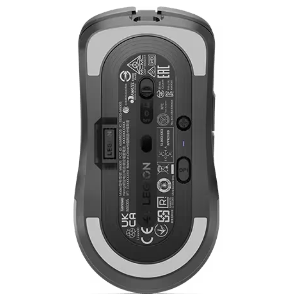עכבר גיימינג אלחוטי Lenovo Legion M600s Qi - צבע אפור שנה אחריות ע