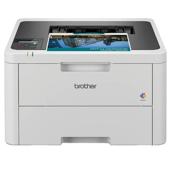 מדפסת לייזר צבעונית אלחוטית Brother HL-L3240CDW - צבע לבן שלוש שנות אחריות עי היבואן הרשמי