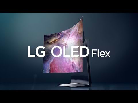 טלוויזיה / מסך מחשב גיימינג גמיש 42'' LG OLED Flex 42LX3Q6LA G-Sync Smart 4K UHD HDR 1ms 120Hz - צבע שחור שלוש שנות אחריות ע