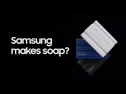 כונן SSD חיצוני נייד Samsung T7 Shield MU-PE1T0S/WW 1TB USB 3.2 Gen 2 IP65 - צבע שחור שלוש שנות אחריות ע