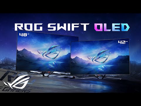 מסך מחשב גיימינג 47.5'' Asus ROG Swift PG48UQ G-Sync OLED 4K UHD 0.1ms 138Hz - צבע שחור שלוש שנות אחריות ע