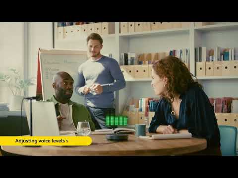 רמקול נייד לחדרי ישיבות Jabra Speak2 75 MS - צבע שחור שנתיים אחריות ע