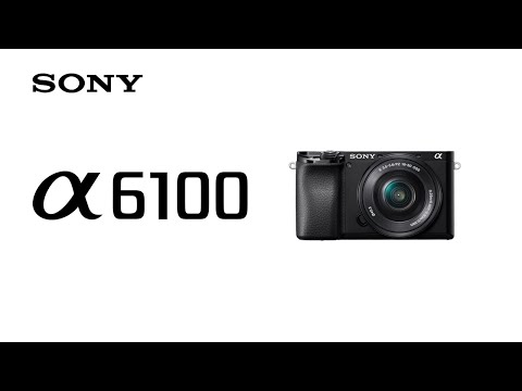מצלמה דיגיטלית ללא מראה הכוללת שתי עדשות Sony Alpha 6100 E PZ 16-50mm f/3.5-5.6 OSS + E 55-210mm f/4.5-6.3 OSS - צבע שחור שלוש שנות אחריות ע
