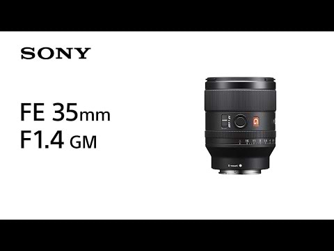 עדשת Sony FE 35mm f/1.4 GM - צבע שחור שלוש שנות אחריות ע