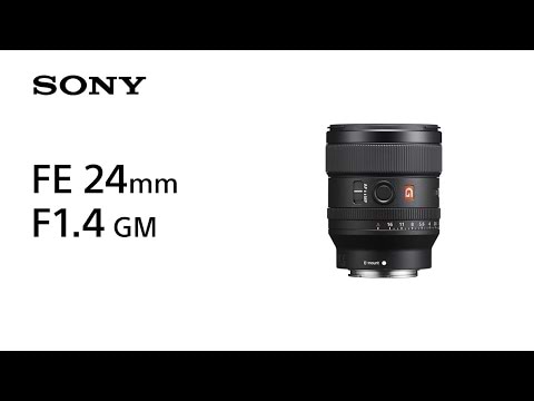עדשת Sony FE 24mm f/1.4 GM - צבע שחור שלוש שנות אחריות ע