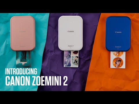 מדפסת תמונות אלחוטית Canon Zoemini 2 - צבע לבן פנינה שנה אחריות ע