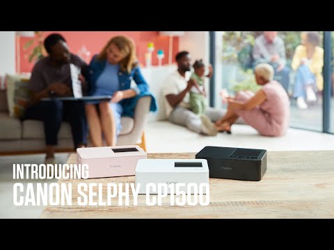 מדפסת תמונות אלחוטית Canon SELPHY CP1500 - צבע שחור שנה אחריות ע