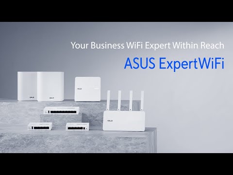 מגדיל טווח ASUS ExpertWiFi EBA63 AX3000 Dual-Band WiFi 6 - צבע לבן שלוש שנות אחריות ע
