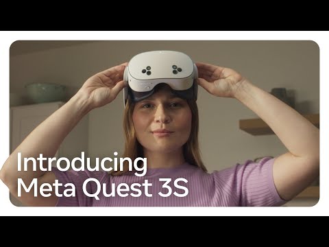 משקפי מציאות מדומה Meta Quest 3S 128GB - צבע לבן שנה אחריות