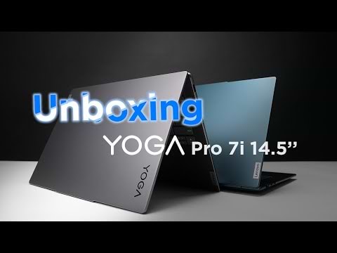 מחשב נייד עם מסך מגע Lenovo Yoga Pro 7 14IMH9 - 83E2003LIV - Core Ultra 7-155H 1TB SSD 32GB RAM Windows 11 Pro - צבע אפור שלוש שנות אחריות ע