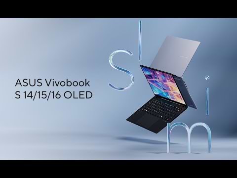 מחשב נייד Asus Vivobook S 14 OLED S5406SA-PP043W - Core Ultra 5 226V 1TB SSD 16GB RAM Windows 11 - צבע שחור שנה אחריות ע