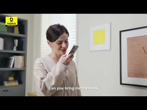 מצלמת אבטחה Baseus Security P1 Lite Indoor 2K - צבע לבן שנה אחריות ע