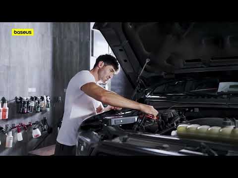 בוסטר התנעה לרכב Baseus Super Capacitor 3000Amps - צבע שחור שנה אחריות ע