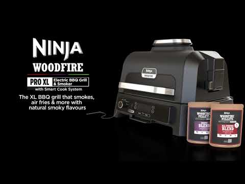 גריל חיצוני ומעשנה NINJA Woodfire Pro XL OG853 - שנתיים אחריות ע