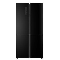 מקרר 4 דלתות דגם HRF6200FB זכוכית שחורה SHARP | אחריות יבואן רשמי