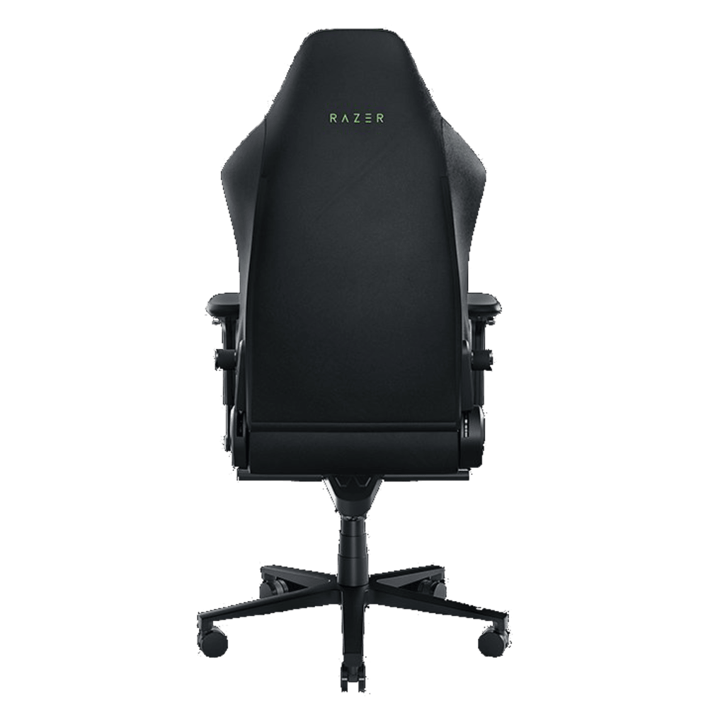 כיסא גיימינג עור Razer Iskur V2 - צבע שחור וירוק שלוש שנות אחריות ע